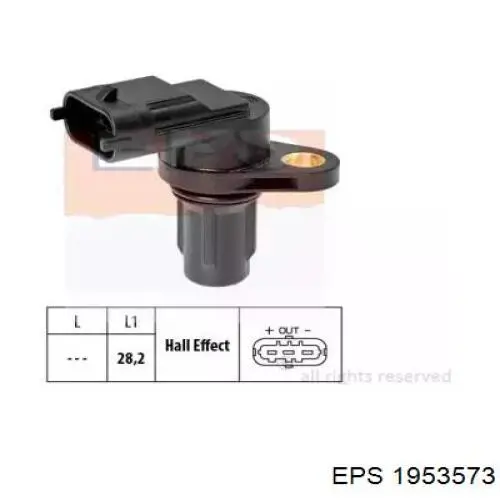 Compre 1953573 EPS Sensor de posição da árvore distribuidora