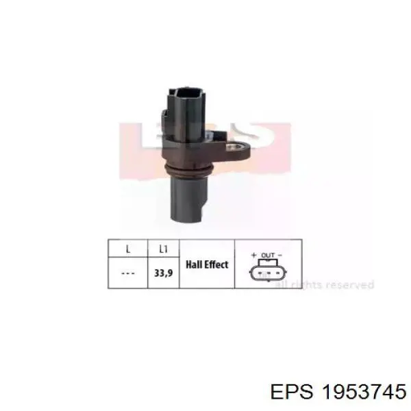 Sensor de velocidade SAG172 Magneti Marelli