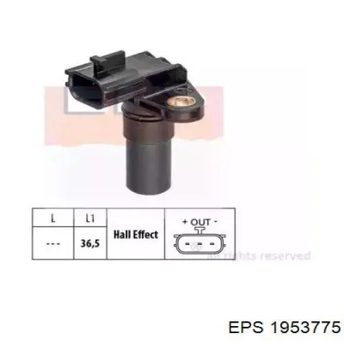 Sensor de velocidade EPS 1953775 preço, a partir de 51,31 USD