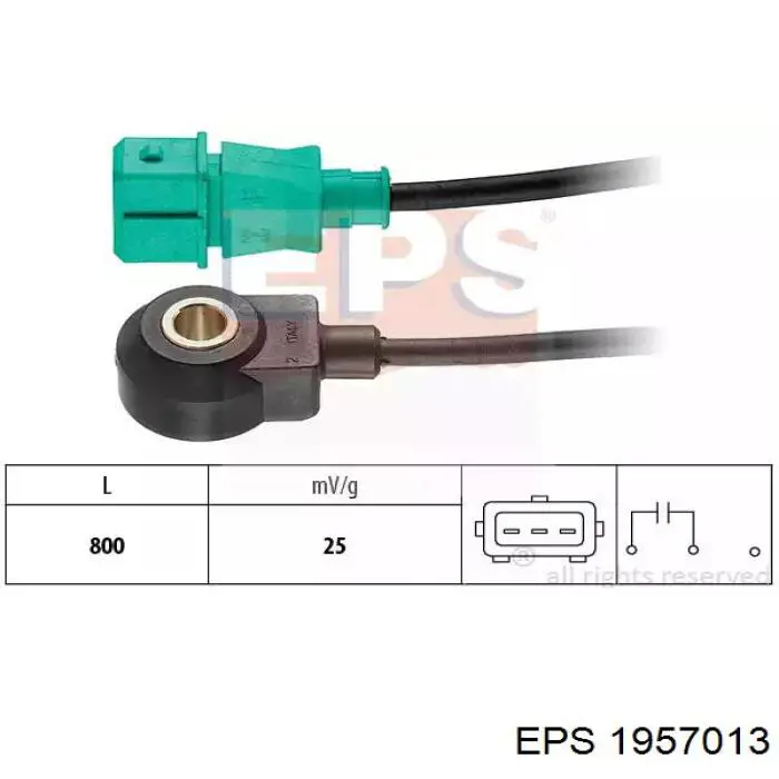 1957013 EPS Sensor de detonação