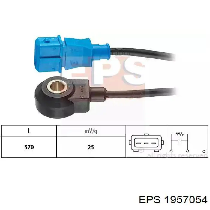 1957054 EPS Sensor de detonação