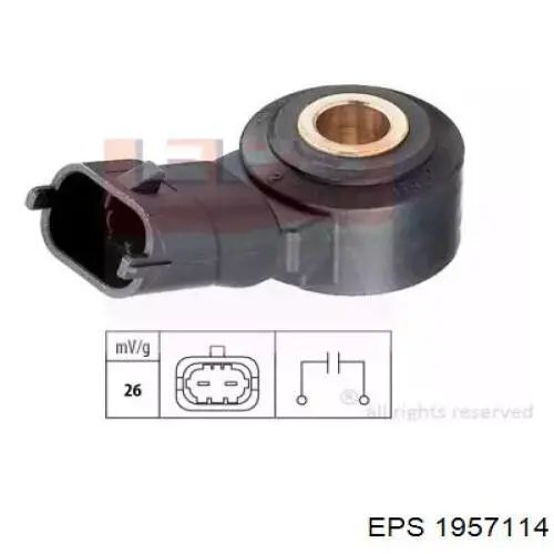 Compre 1957114 EPS Sensor de detonação