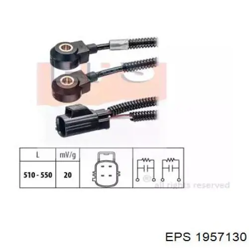 Sensor de detonação Volvo 9497030 preço, a partir de 68,55 USD