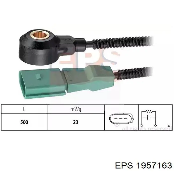 1957163 EPS Sensor de detonação