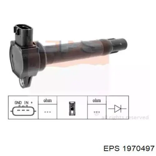 Bobina de ignição EPS 1970497 preço, a partir de 46,85 USD
