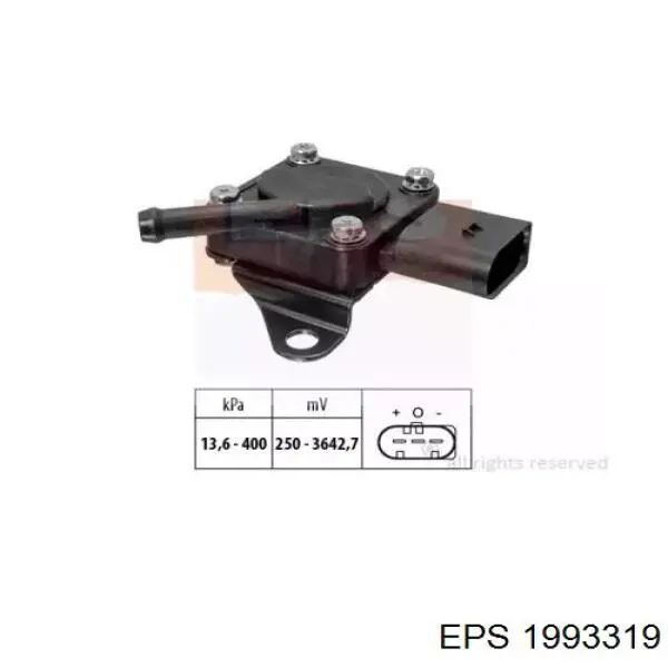 Sensor de pressão dos gases de escape FAE 16145 preço, a partir de 43,90 USD