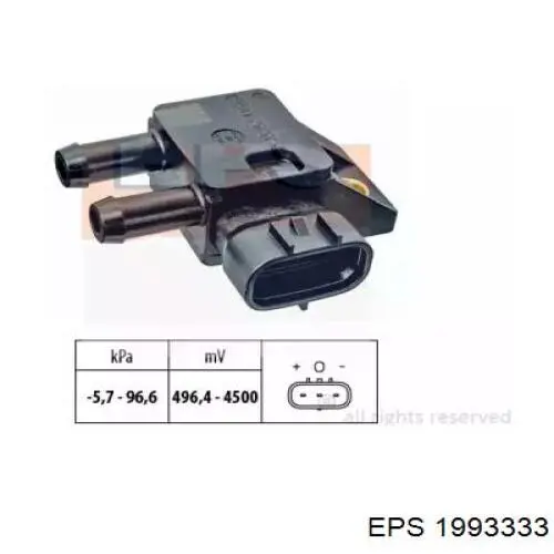 Sensor de pressão dos gases de escape Toyota 8948012040 preço, a partir de 72,77 USD