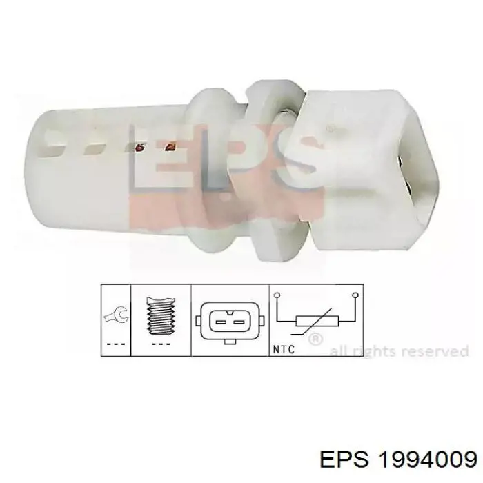 Sensor de temperatura da mistura de ar EPS 1994009 preço, a partir de 13,57 USD
