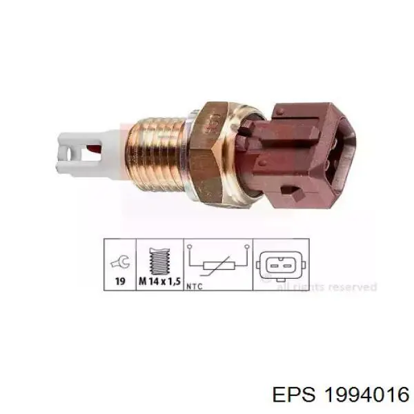 Sensor de temperatura da mistura de ar EPS 1994016 preço, a partir de 12,97 USD