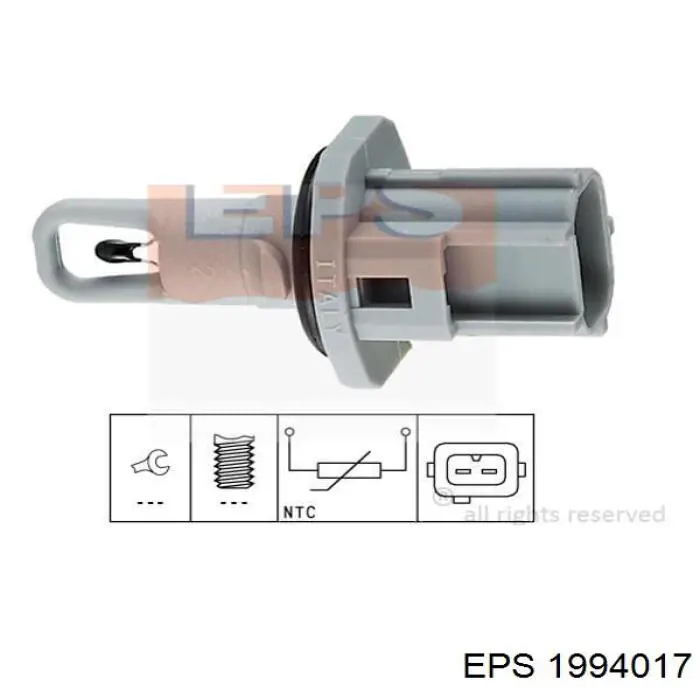 Sensor de temperatura da mistura de ar EPS 1994017 preço, a partir de 11,94 USD
