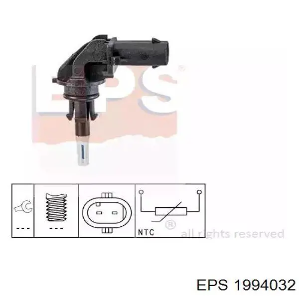 Sensor de temperatura da mistura de ar EPS 1994032 preço, a partir de 25,15 USD