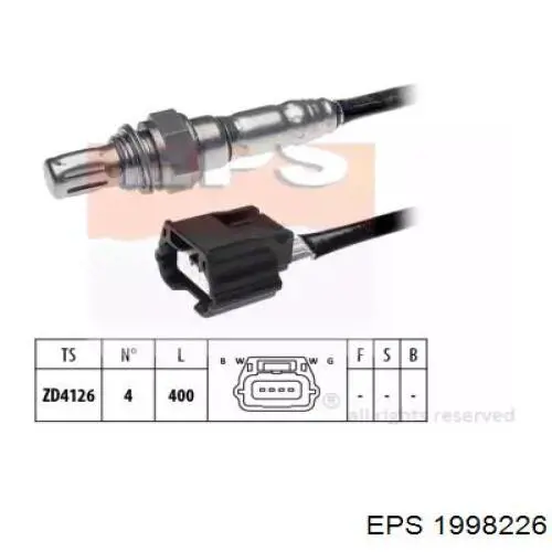Compre 97305 NGK Sonda lambda, sensor de oxigênio depois de catalisador