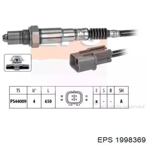 Sonda lambda, sensor de oxigênio Sidat 90388 preço, a partir de 93,54 USD