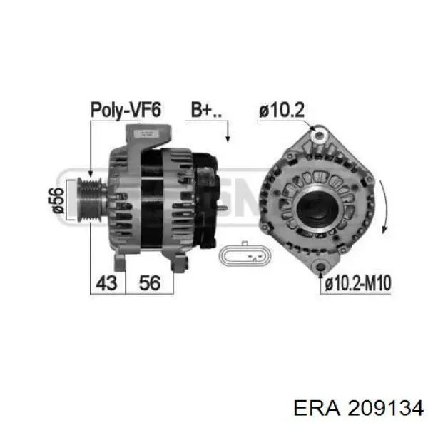 Gerador Ssang Yong A6711540202 preço, a partir de 185,90 USD