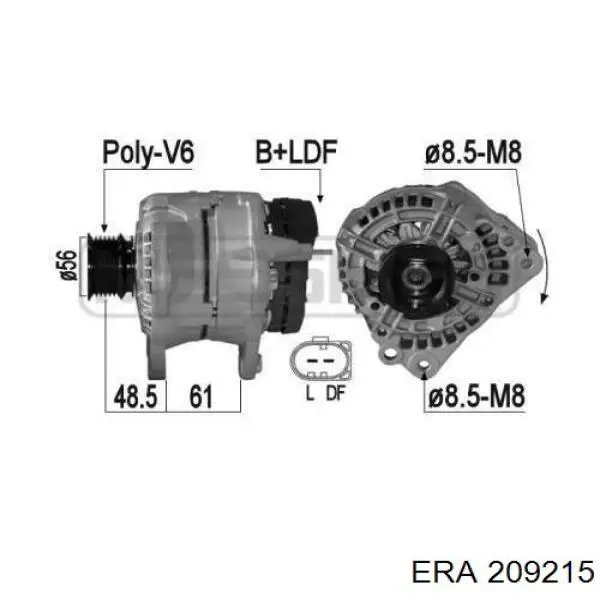 Compre 037903018DX VAG Gerador