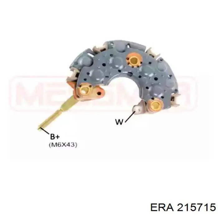 Eixo de diodos do gerador ERA 215715 preço, a partir de 28,46 USD