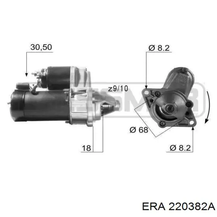 220382A ERA Motor de arranco
