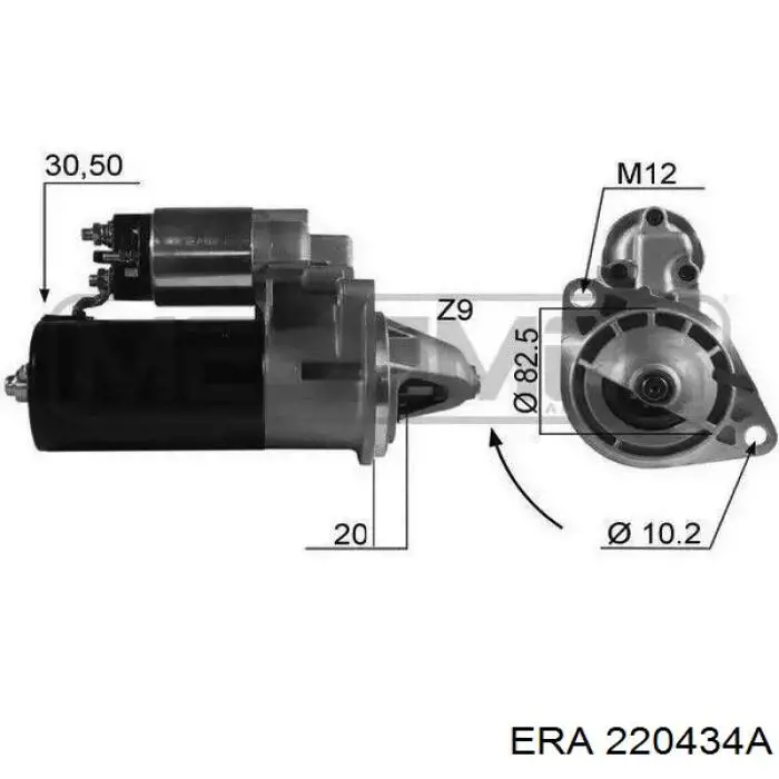 220434A ERA Motor de arranco