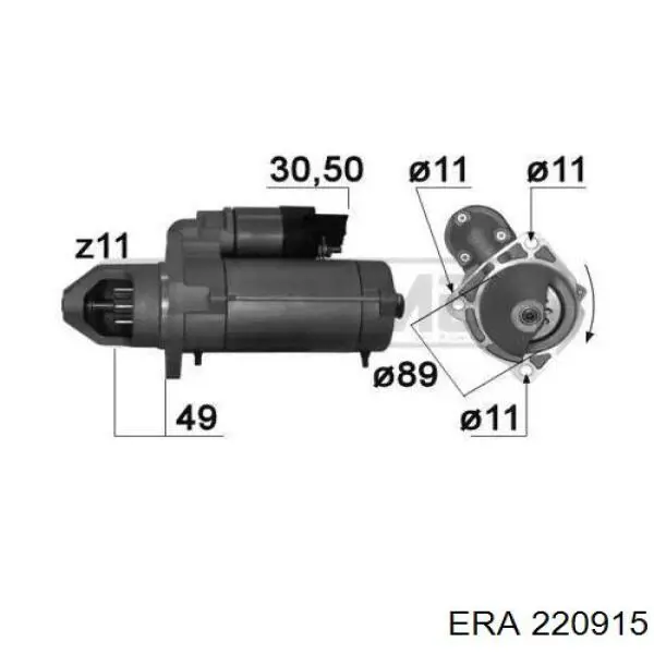 Compre RE503226 John Deere Motor de arranco