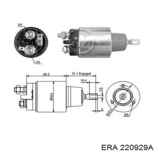 Compre 220929A ERA Motor de arranco