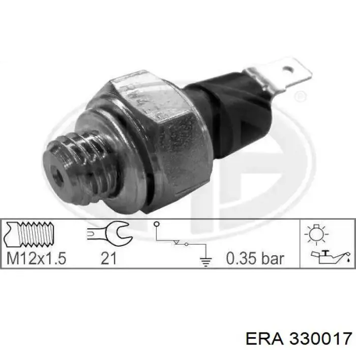 Compre 330017 ERA Sensor de pressão de óleo