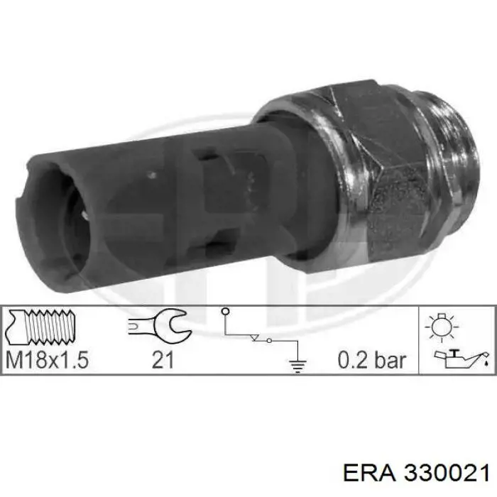 Sensor de pressão de óleo ERA 330021 preço, a partir de 8,67 USD