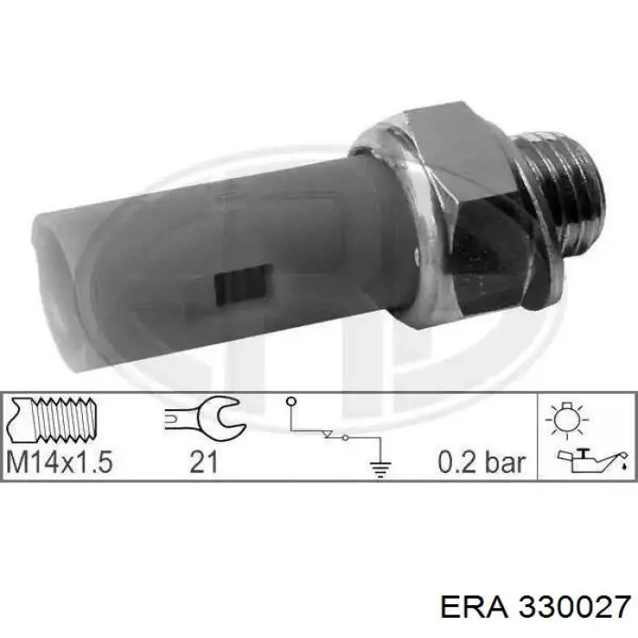 Sensor de pressão de óleo ERA 330027 preço, a partir de 7,66 USD