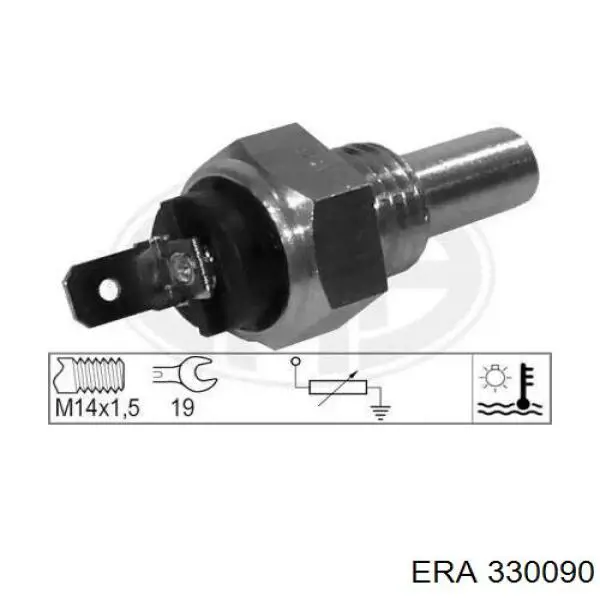 Sensor de temperatura do fluido de esfriamento ERA 330090 preço, a partir de 8,79 USD