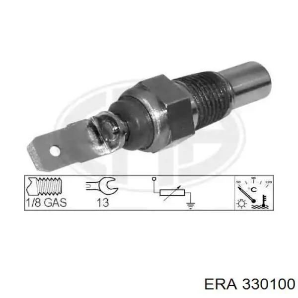 Compre 330100 ERA Sensor de temperatura do fluido de esfriamento