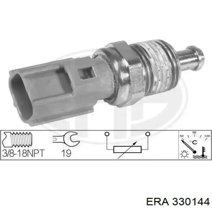 Sensor de temperatura do fluido de esfriamento ERA 330144 preço, a partir de 11,44 USD