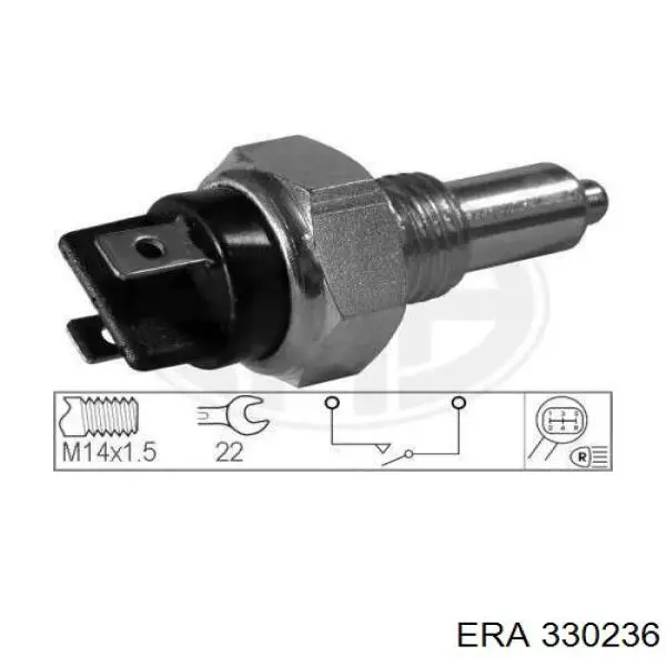 Sensor de ativação das luzes de marcha à ré ERA 330236 preço, a partir de 6,88 USD