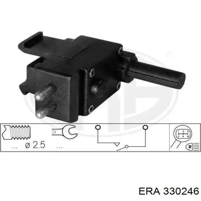 Sensor de ativação das luzes de marcha à ré ERA 330246 preço, a partir de 9,14 USD