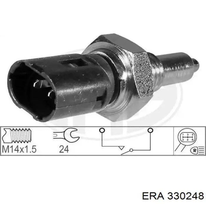 Sensor de ativação das luzes de marcha à ré ERA 330248 preço, a partir de 9,41 USD