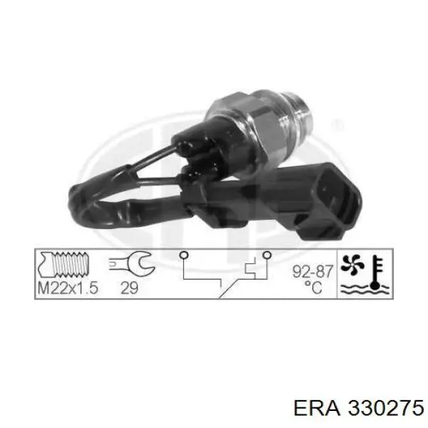Compre 36230 FAE Sensor de temperatura do fluido de esfriamento (de ativação de ventilador do radiador)