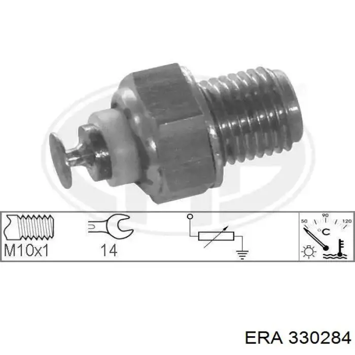 Sensor de temperatura do fluido de esfriamento ERA 330284 preço, a partir de 7,10 USD