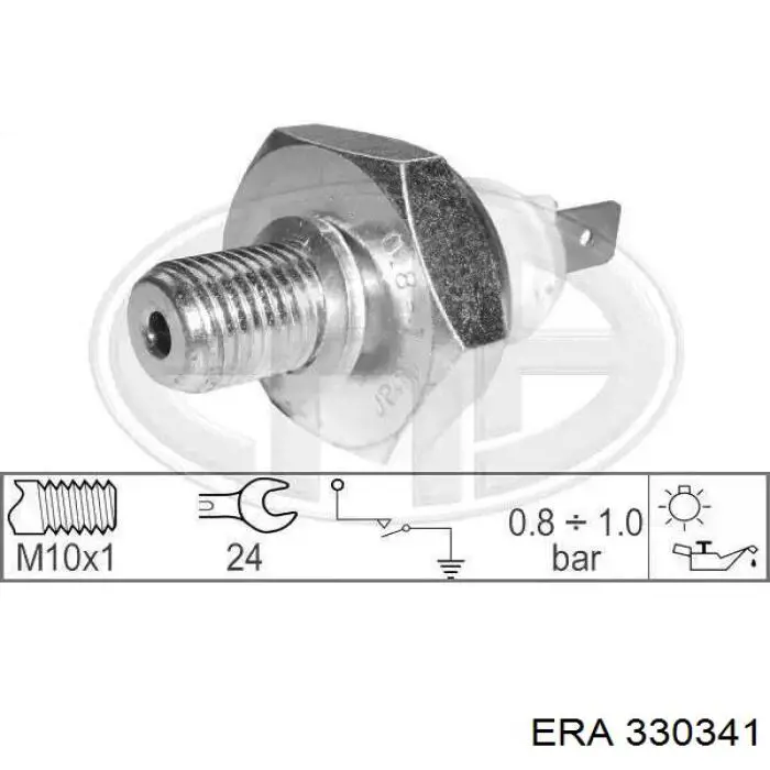Sensor de pressão de óleo ERA 330341 preço, a partir de 5,43 USD