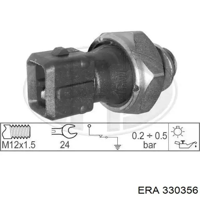 Sensor de pressão de óleo ERA 330356 preço, a partir de 6,60 USD
