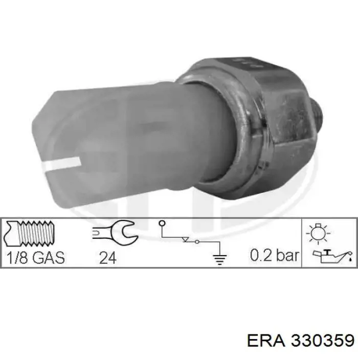 Sensor de pressão de óleo ERA 330359 preço, a partir de 7,08 USD