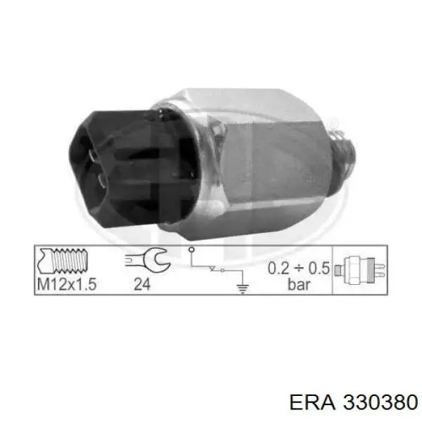 Sensor de pressão de óleo ERA 330380 preço, a partir de 6,67 USD