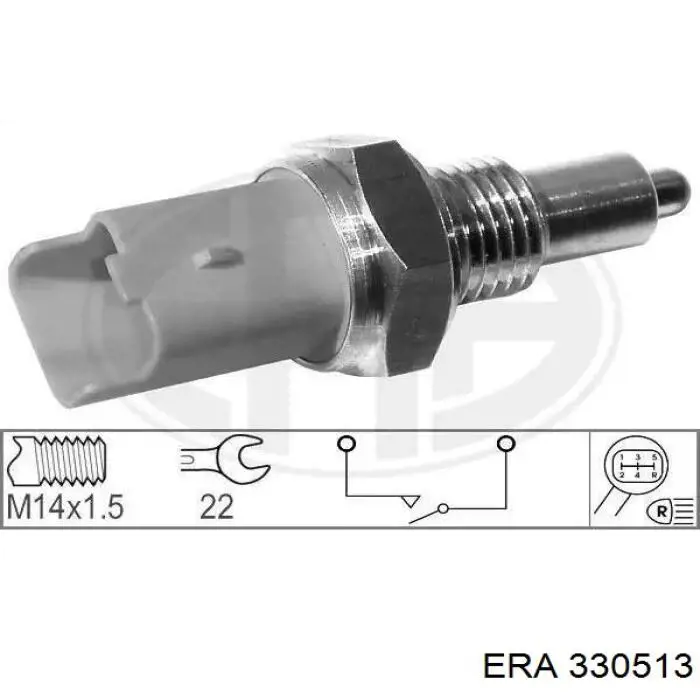 Sensor de ativação das luzes de marcha à ré ERA 330513 preço, a partir de 11,20 USD