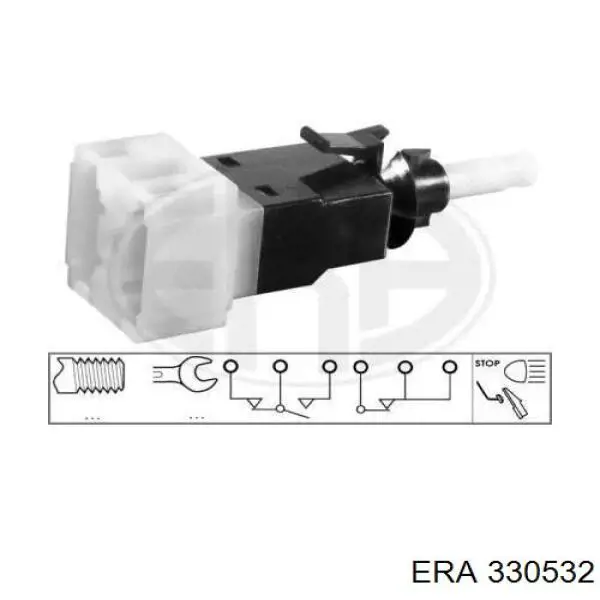 Compre 330532 ERA Sensor de ativação do sinal de parada