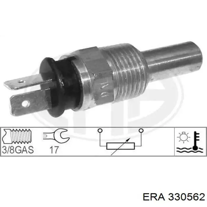 Sensor de temperatura do fluido de esfriamento ERA 330562 preço, a partir de 6,12 USD