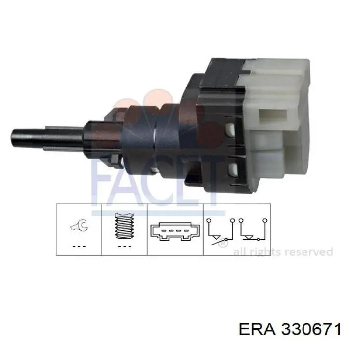 Sensor de temperatura do fluido de esfriamento ERA 330671 preço, a partir de 17,66 USD