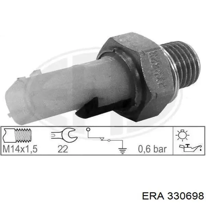 Sensor de pressão de óleo ERA 330698 preço, a partir de 7,24 USD