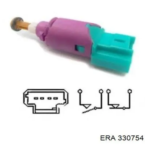 Compre 330754 ERA Sensor de ativação do sinal de parada