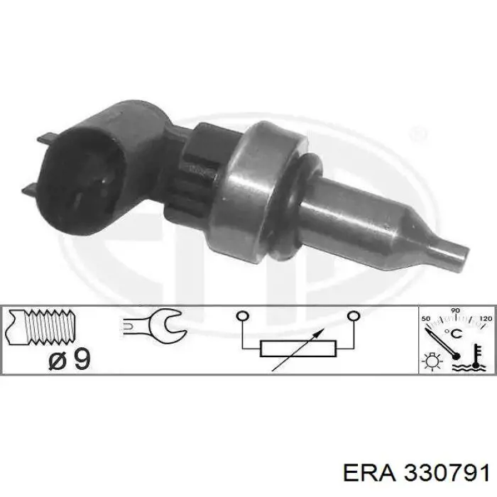 Sensor de temperatura do fluido de esfriamento ERA 330791 preço, a partir de 10,04 USD