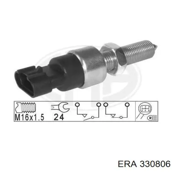 4858072 Iveco Sensor de ativação das luzes de marcha à ré