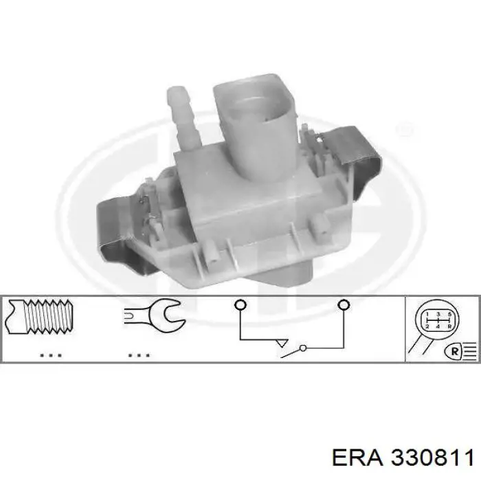 Sensor de ativação das luzes de marcha à ré ERA 330811 preço, a partir de 39,83 USD