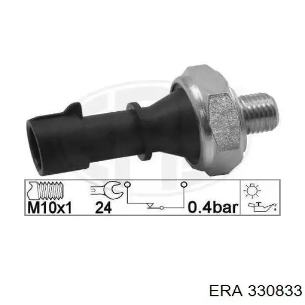 330833 ERA Sensor de pressão de óleo