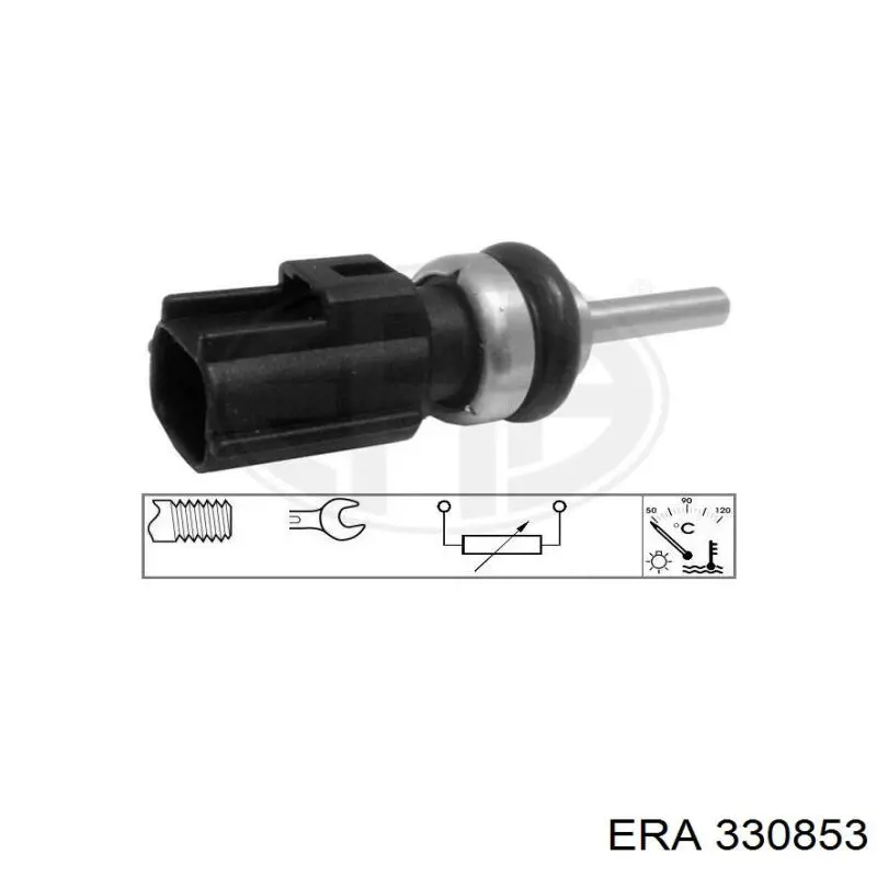 Sensor de temperatura do fluido de esfriamento ERA 330853 preço, a partir de 8,86 USD